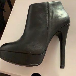 Aldo leather booties